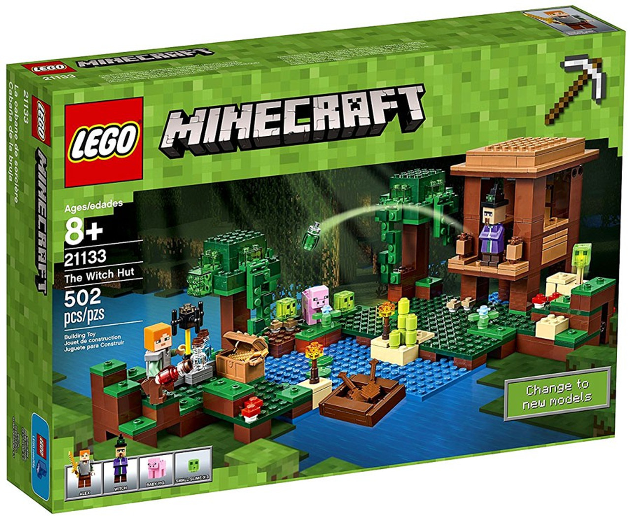 lego minecraft the witch hut