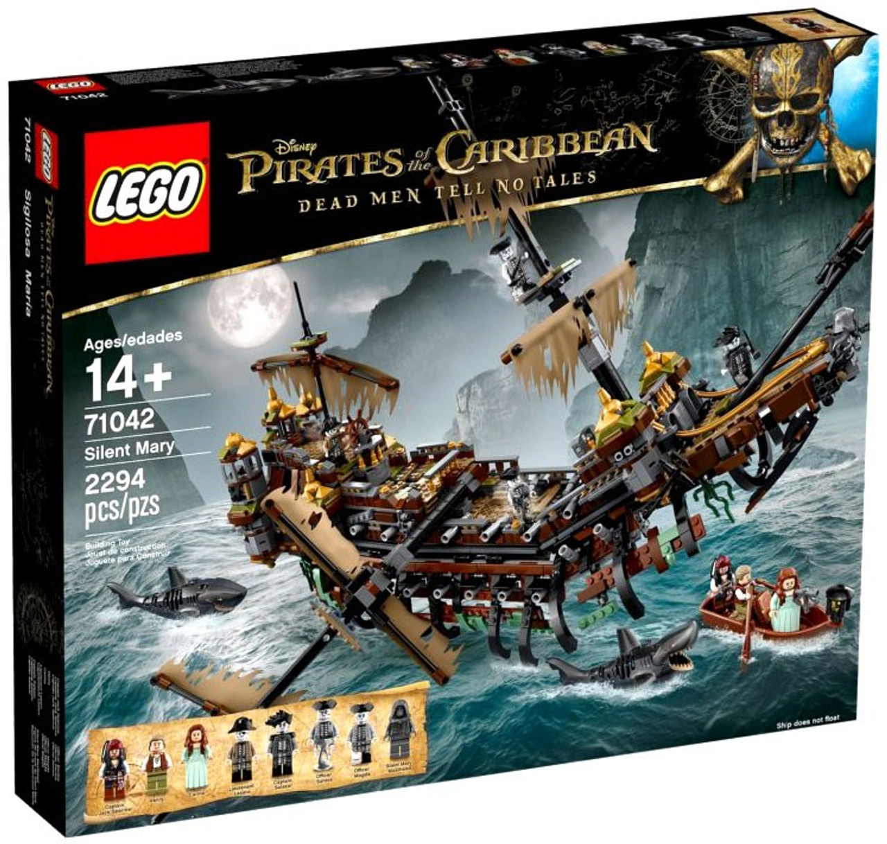 lego 71042 pirates of the caribbean silent mary