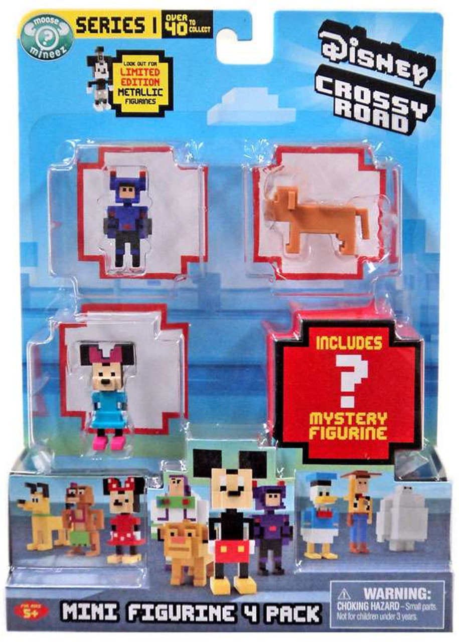 Crossy Road Disney Series 1 Hiro Nala Minnie Mystery Figure Mini Figure 4 Pack Moose Toys Toywiz - roblox series 4 mini mystery figures full box of 24 lemony