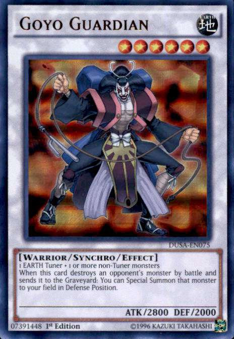 YuGiOh Duelist Saga Single Card Ultra Rare Goyo Guardian DUSA EN075 