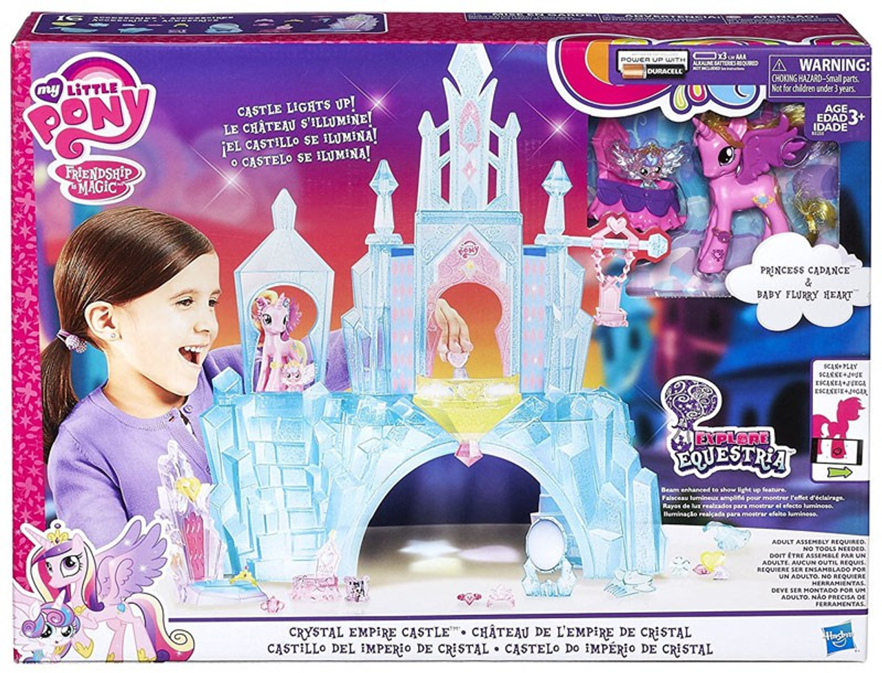 my little pony equestria crystal empire castle