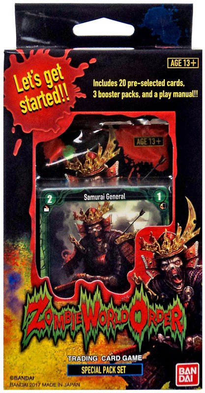 zombie world order booster box TCG Battle it out with zombie minions Zombie World Order Zombie World