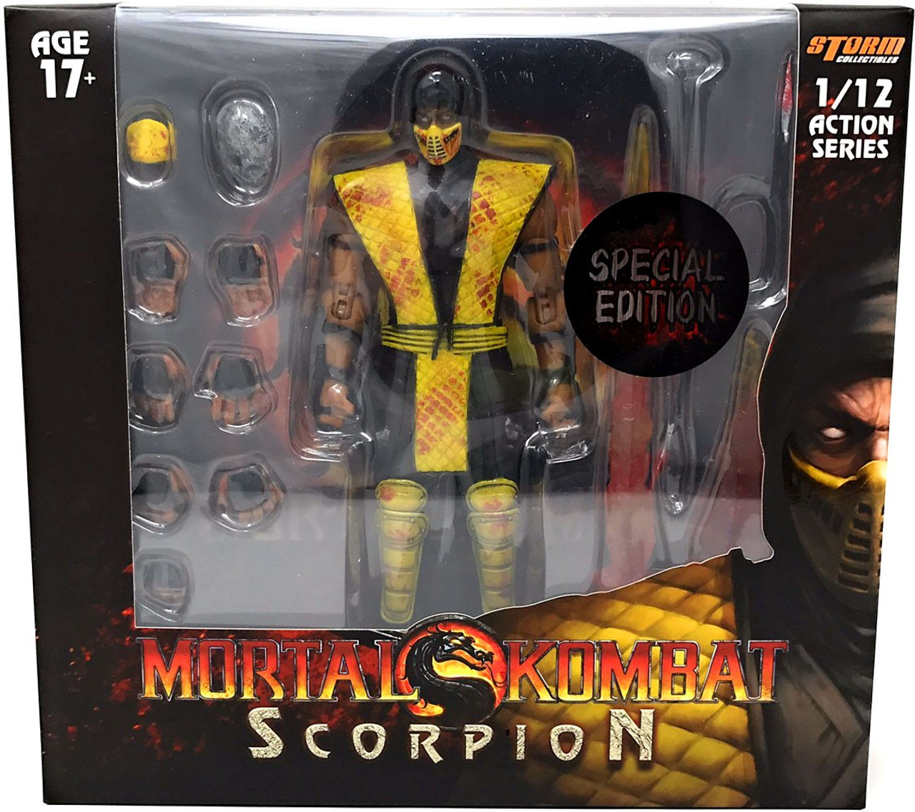 Mortal Kombat Scorpion Action Figure 4in - scorpion mortal kombat roblox