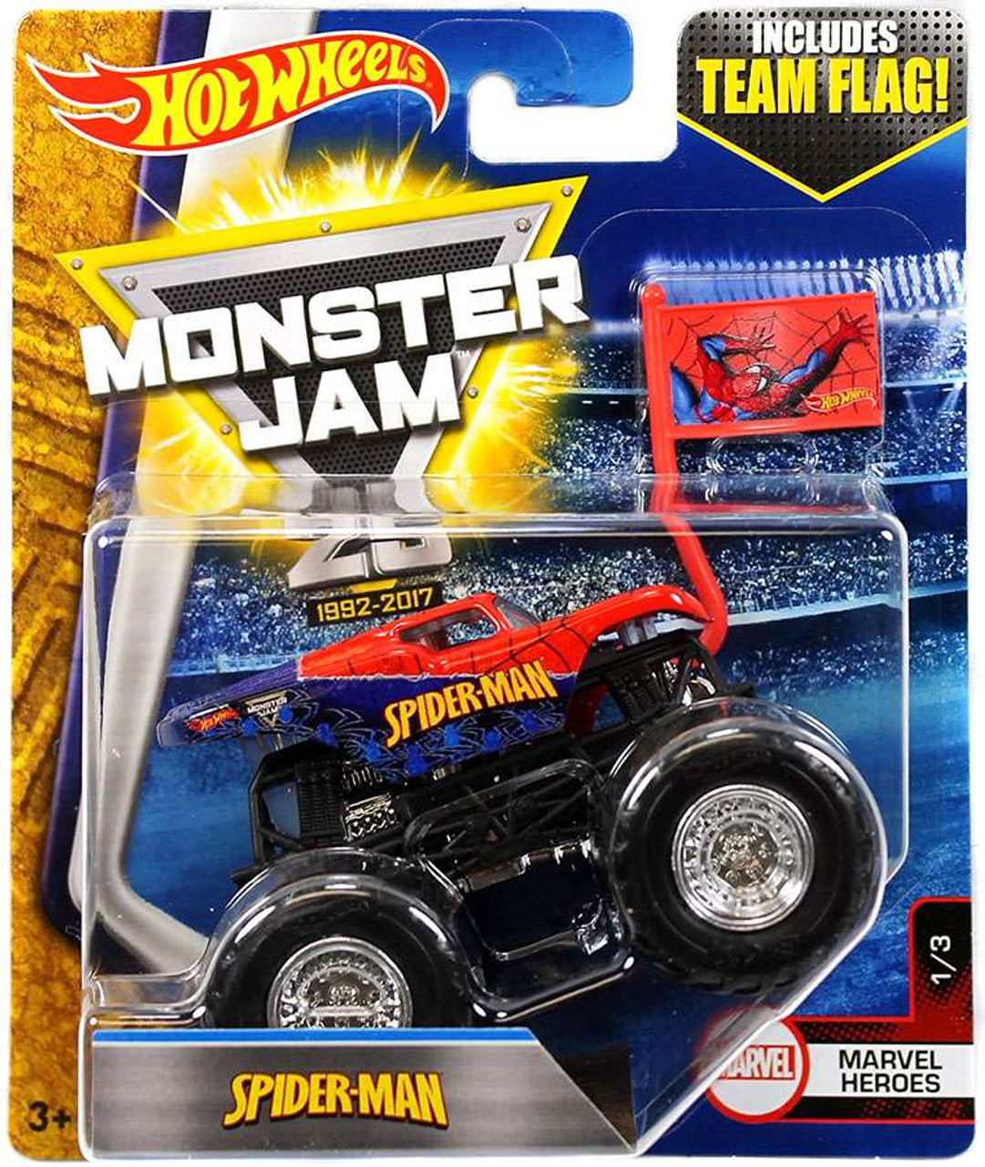 hot wheels monster jam spider man