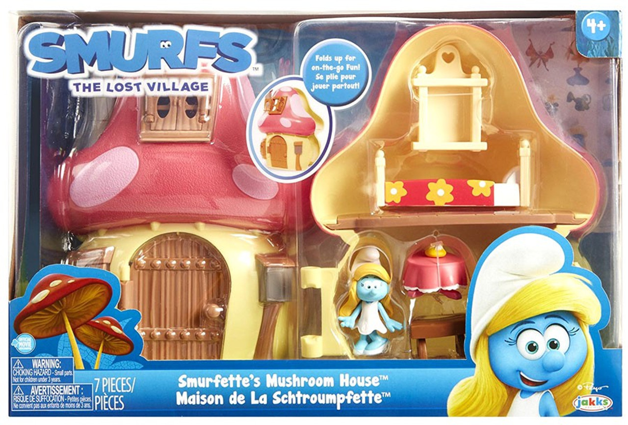 smurfs village toy