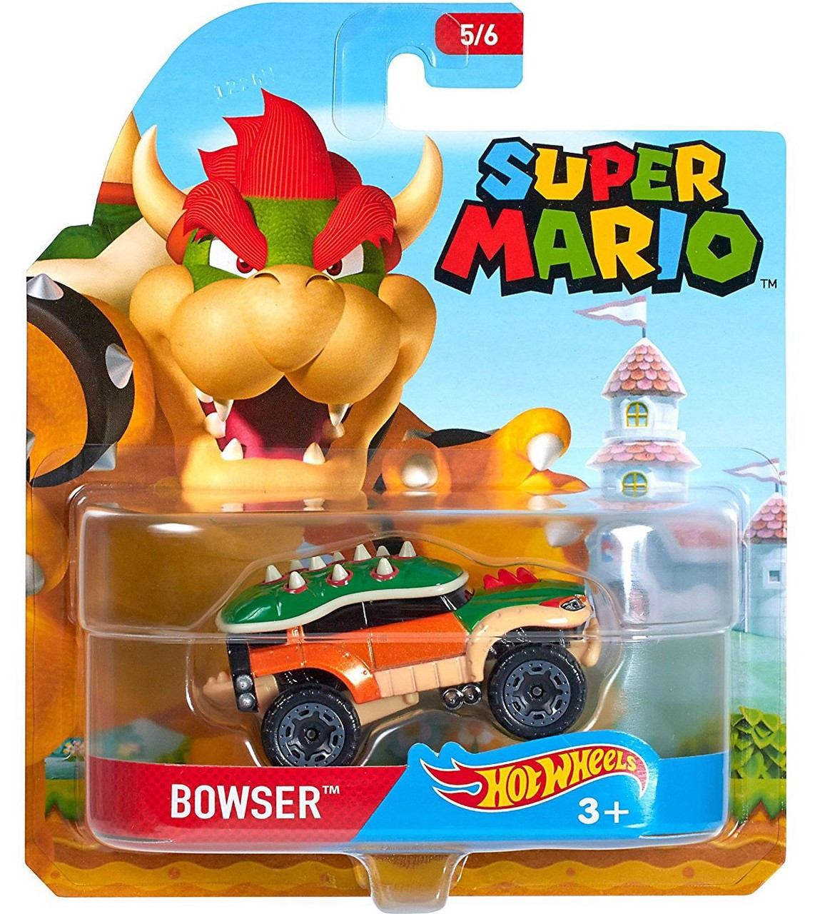 hot wheels super mario character cars