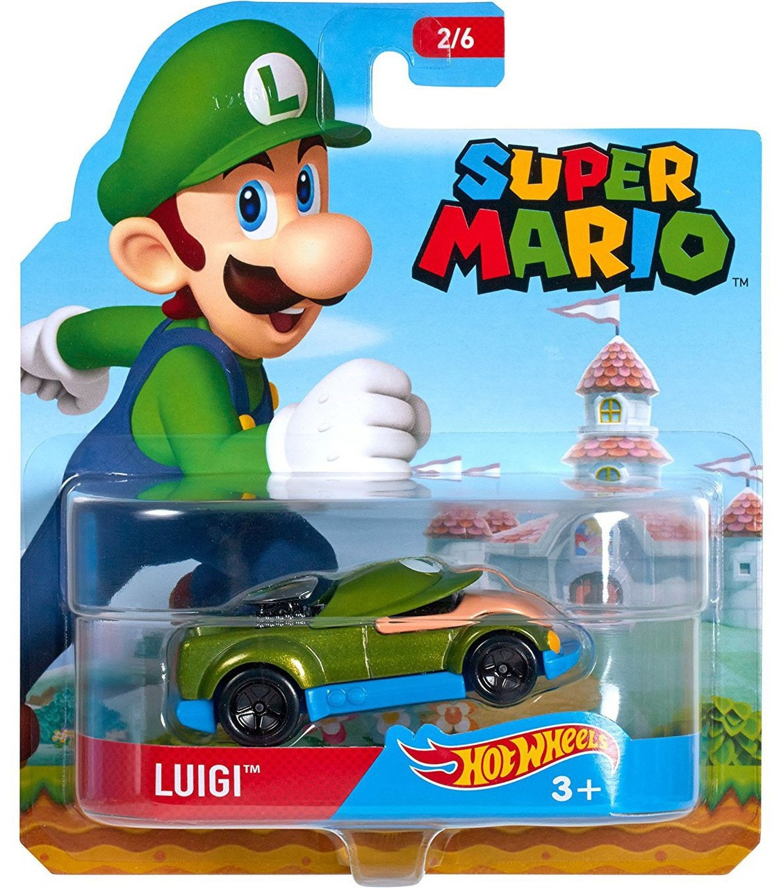 luigi hot wheels