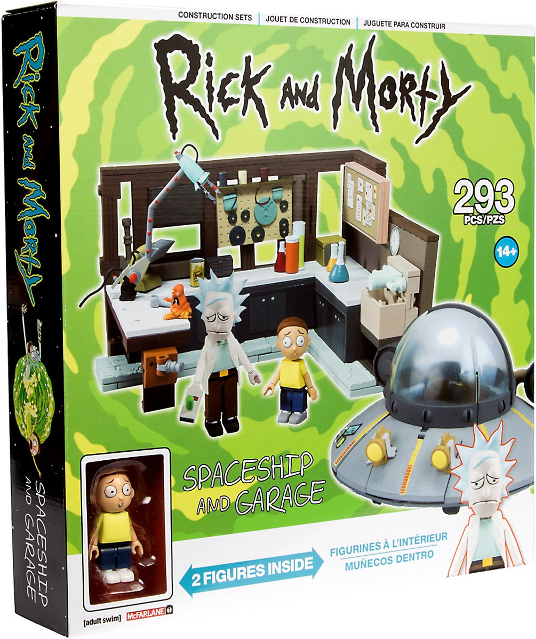 rick and morty garage set