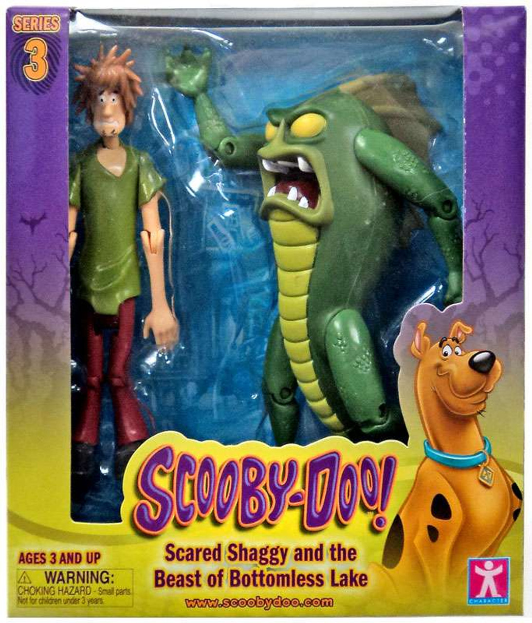 Scooby Doo Series 3 Scared Shaggy The Beast of Bottomless Lake Action ...