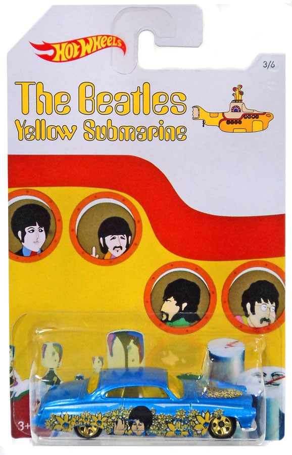 Hot Wheels The Beatles Yellow Submarine 50th Anniversary Fish N