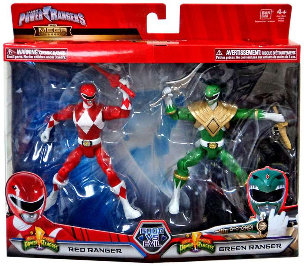 mighty morphin power rangers action figures