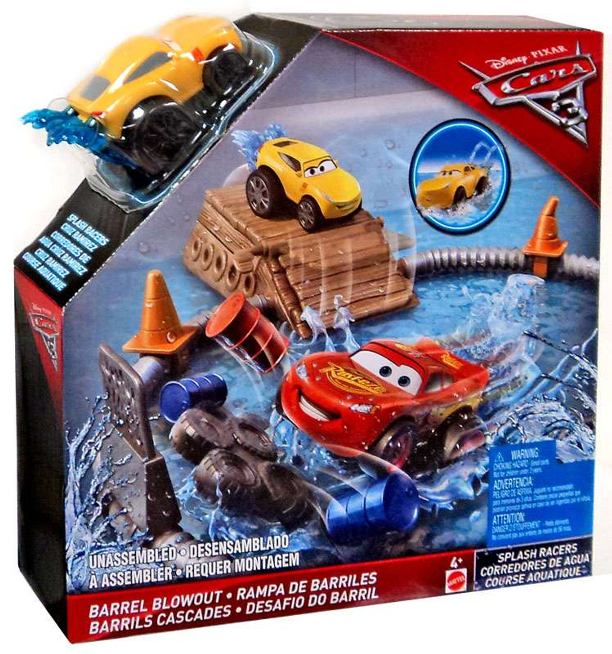 cars 3 bath toys