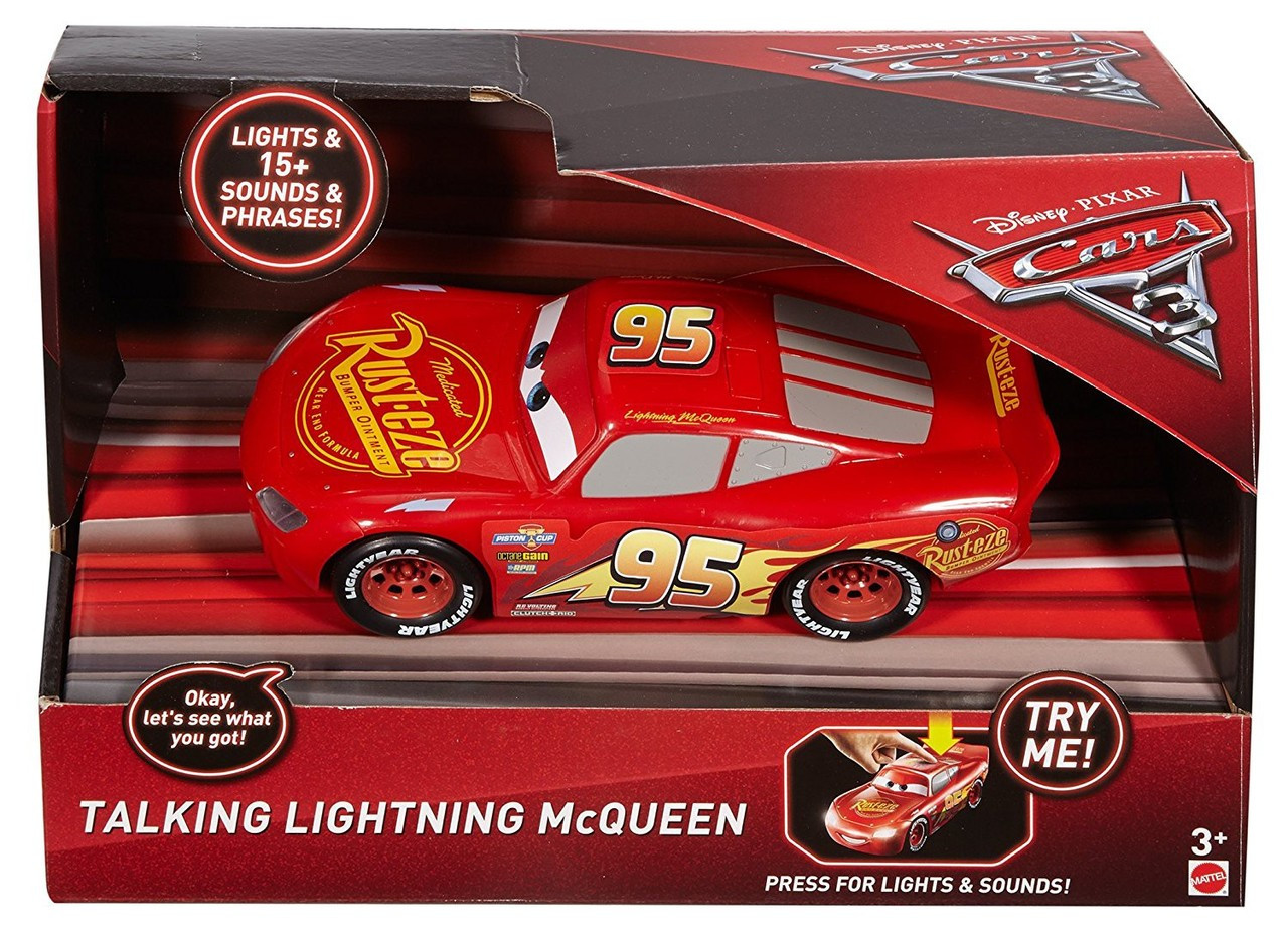 talking lightning mcqueen toy car