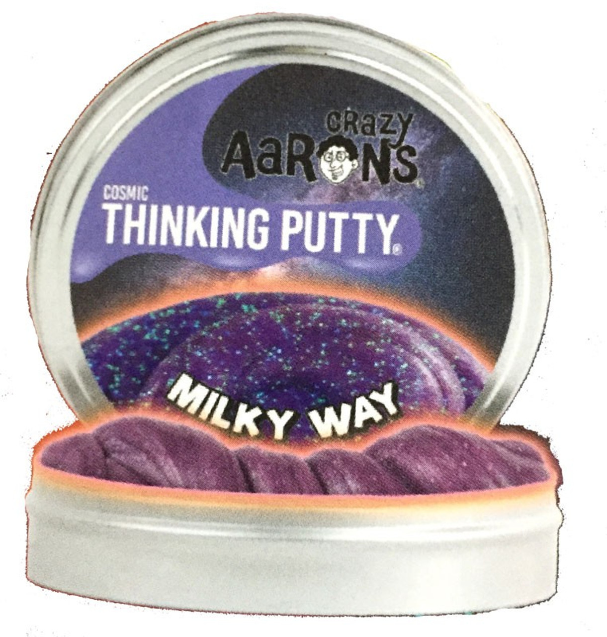 Crazy Aarons Thinking Putty Cosmics Milky Way 4 ToyWiz