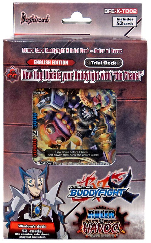 Future Card BuddyFight Trading Card Game Ruler of Havoc Vol. 2