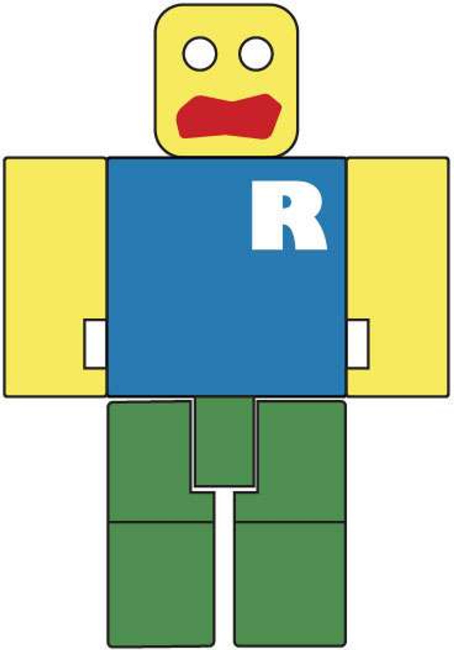 Roblox Series 1 Classic Noob 3 Mini Figure Includes Series 1 Online Code Loose Jazwares Toywiz - classic roblox r roblox