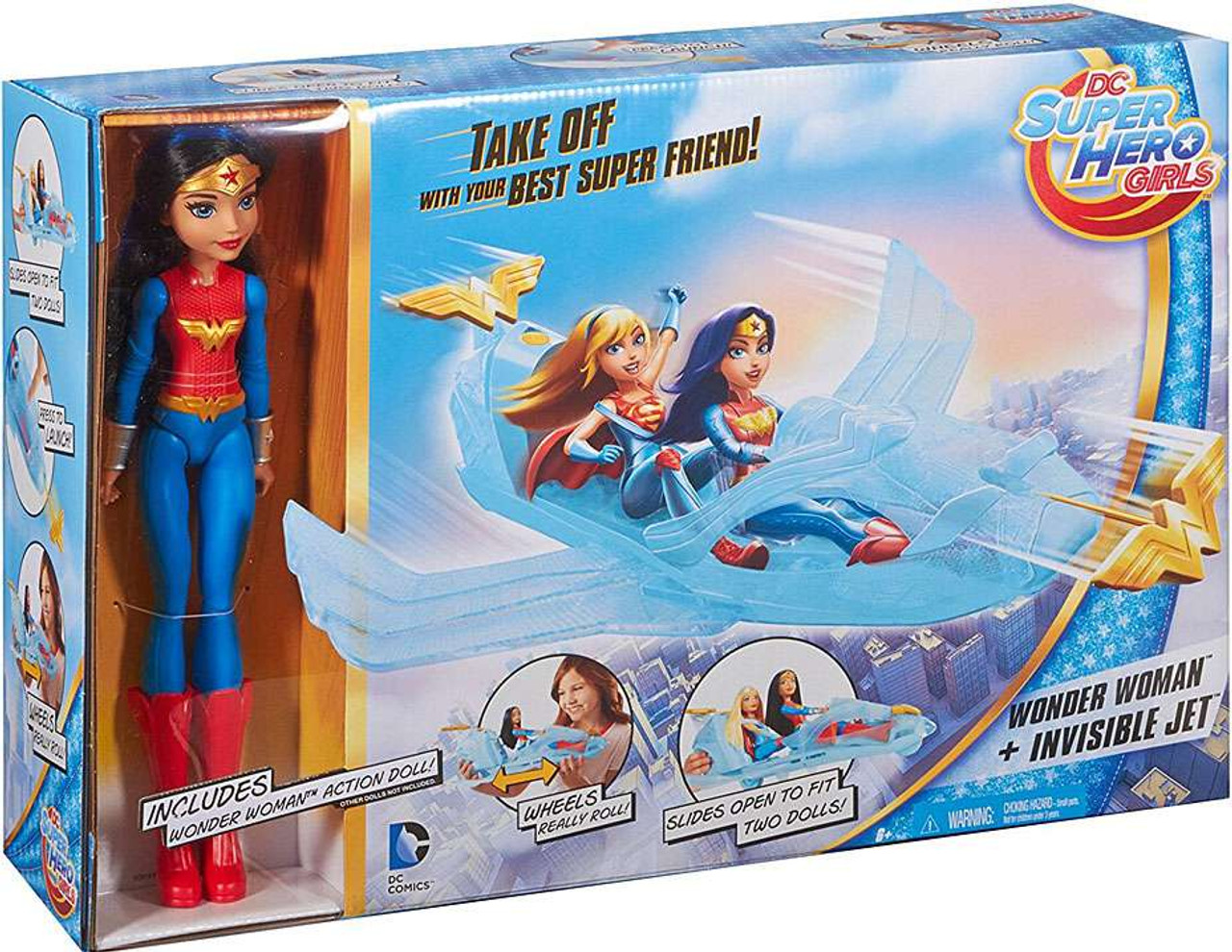 dc superhero girls playset