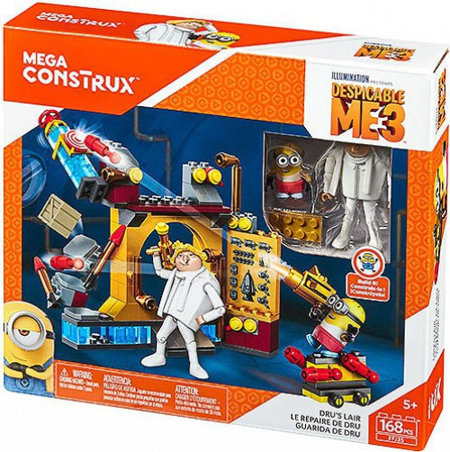 Despicable Me Mega Construx Minions Drus Lair Exclusive Set Mattel ToyWiz