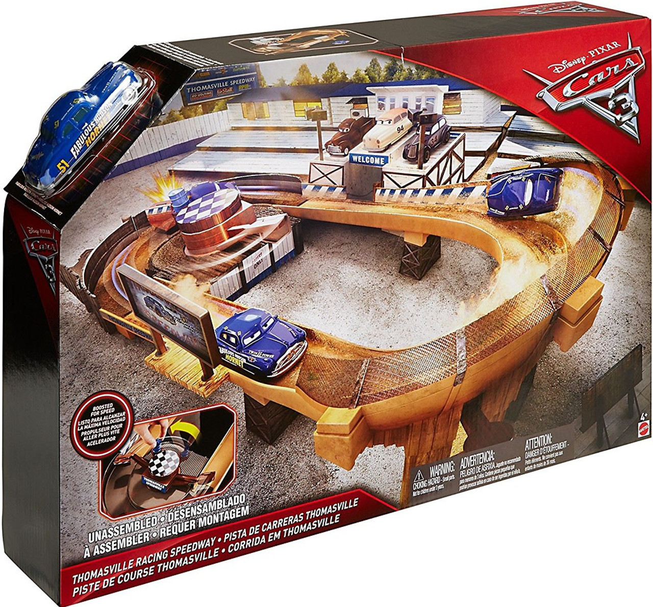 cars 3 thomasville speedway playset