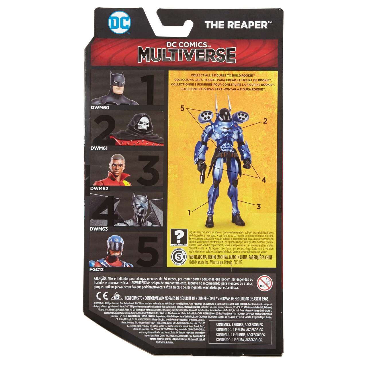 DC Rebirth Multiverse Rookie Series Batman Core Suit 6 ...