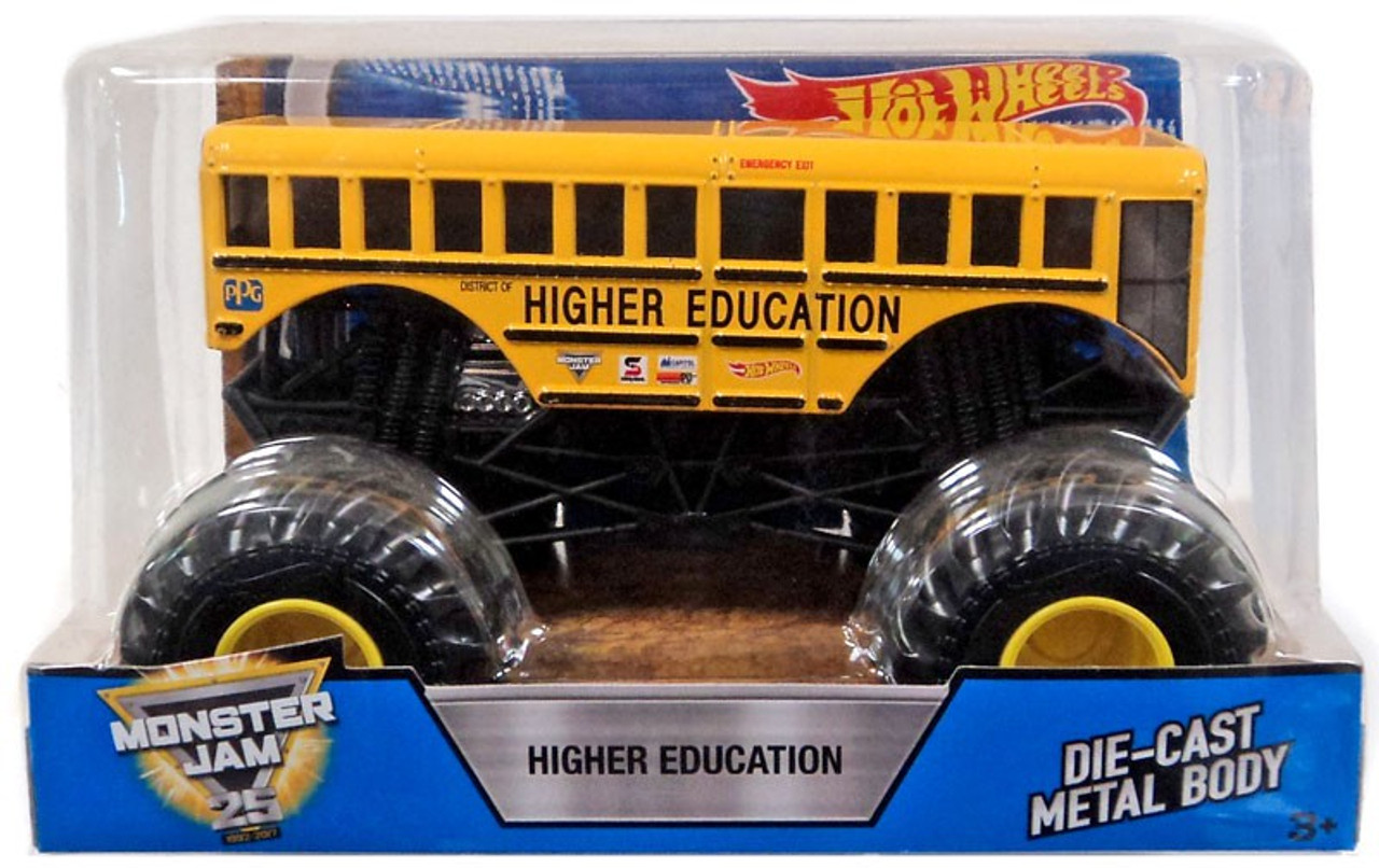 hot wheels monster jam higher education