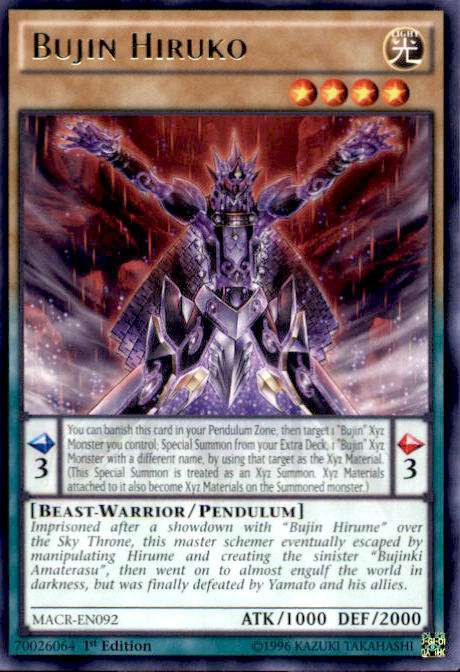 yugioh bujin deck 40 Cards + Extra Deck + Sleeves  Budget Yugioh Decks YGOPROBUJIN DECK 2018
