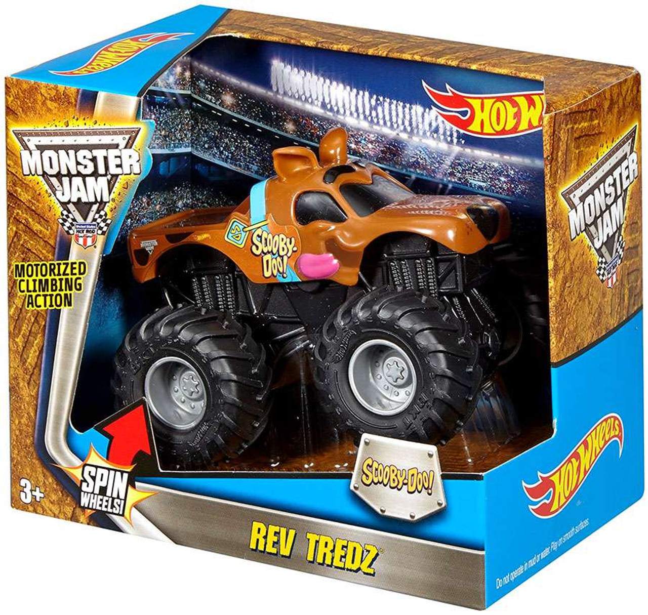 scooby doo monster truck toy