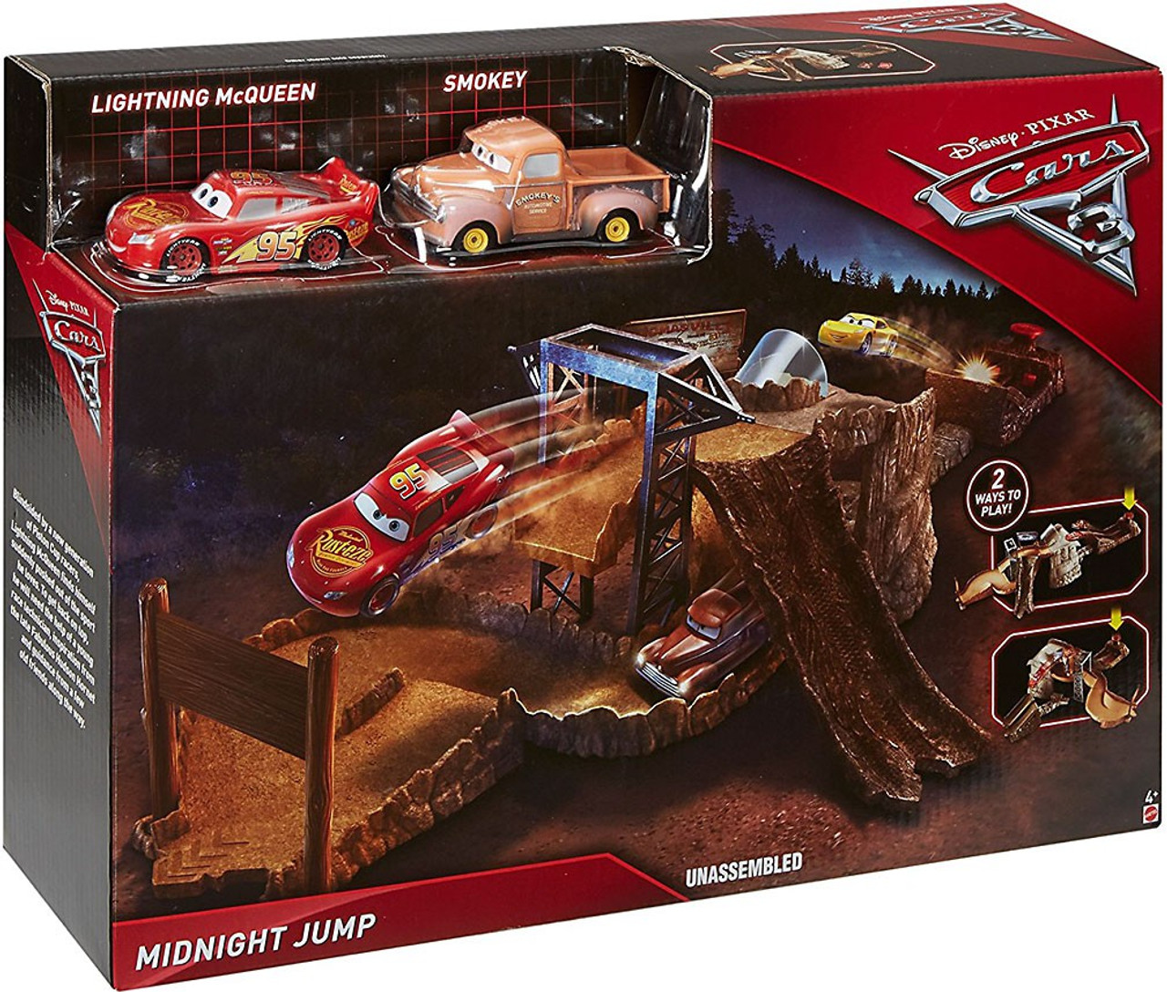 lightning mcqueen playset