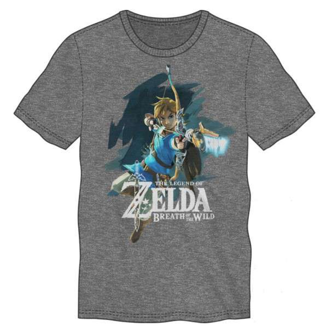 The Legend Of Zelda Zelda Breath Of The Wild Link Mens Tee Shirt