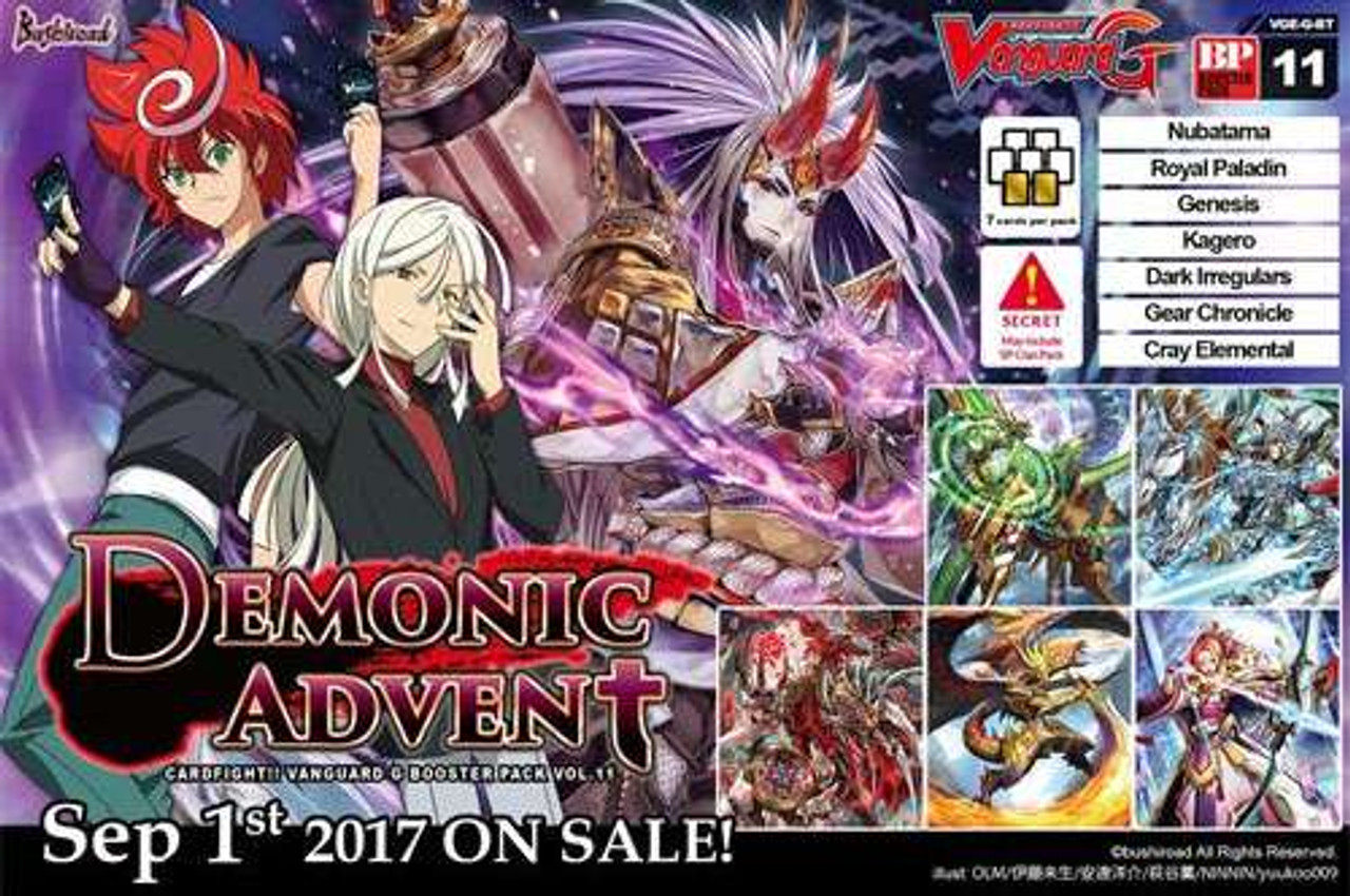 Get Cardfight Vanguard G Booster 11 Demonic Advent Booster 16 Packs For iPhone Get Wallpaper Cardfight Vanguard G Booster 11 Demonic Advent Booster 16 Packs Desktop Wallpaper