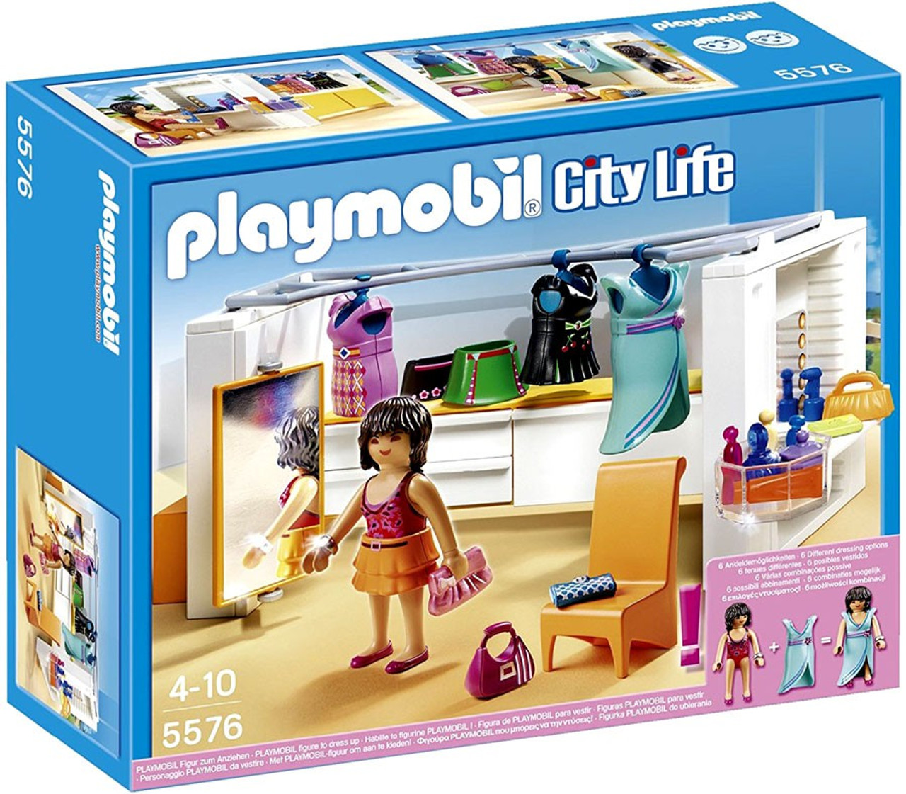 Playmobil City Life Modern Dressing Room Set 5576 ToyWiz