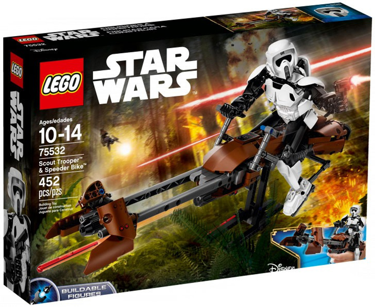 Lego Star Wars Buildable Figure Scout Trooper Speeder Bike Set 75532 Toywiz - 2021 arrowhead roblox