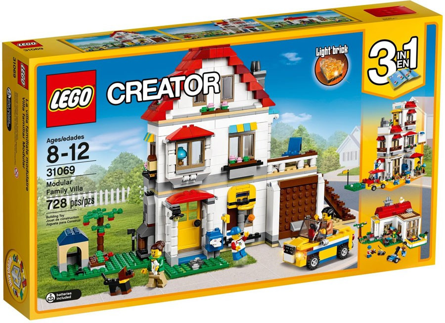 LEGO Creator Modular Family Villa Set 31069 - ToyWiz