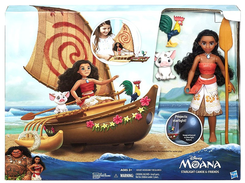 disney moana starlight canoe