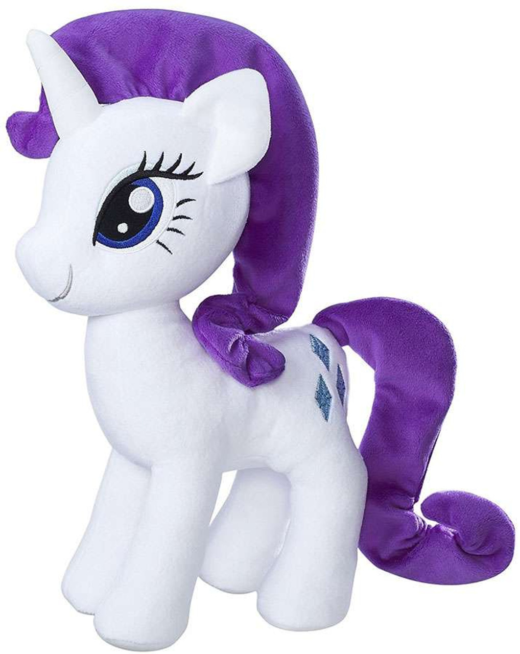 My Little Pony Cuddly Rarity 12 Plush Hasbro Toys Toywiz - my little pony equestria mountain roblox