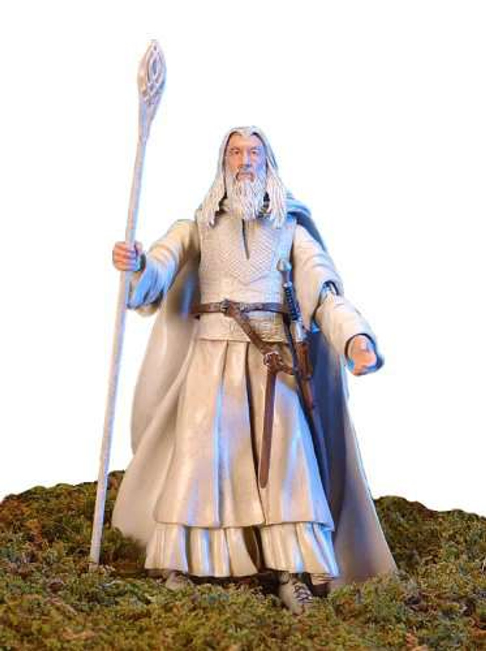 The Lord of the Rings The Two Towers Gandalf Action Figure The White Toy Biz ToyWiz