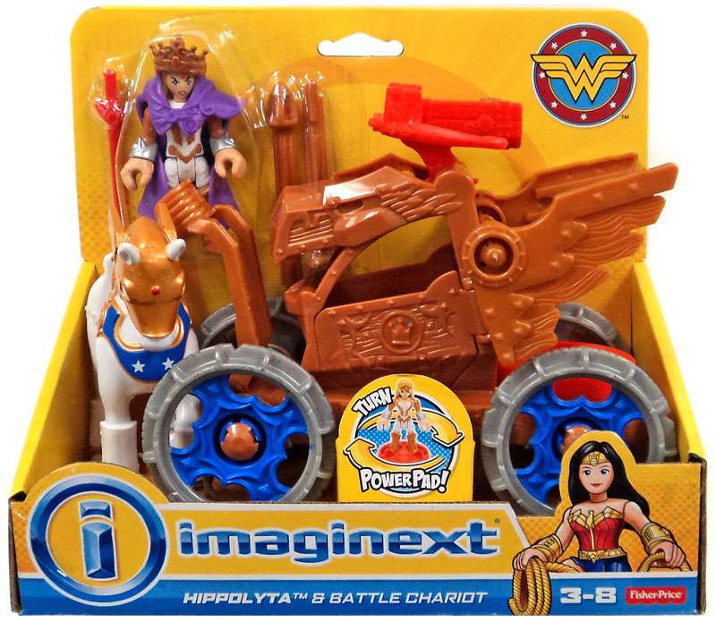 Fisher Price Imaginext Action Figure Superman E Wonder Woman - Set Da Gioco Con Accessori, Altezza 7 Cm - 5