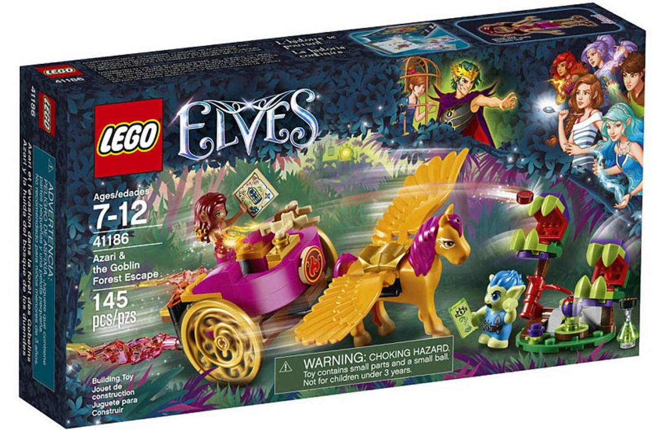 Lego Elves Azari Amp The Goblin Forest Escape Set 41186