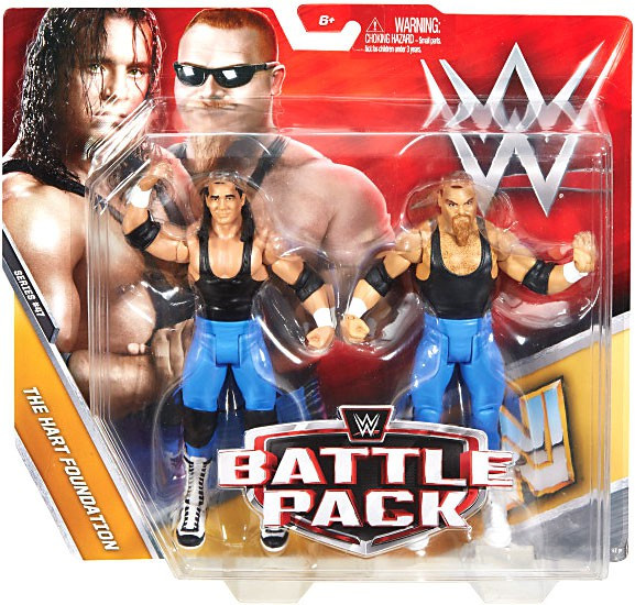 WWE Wrestling Battle Pack Series 47 Bret Hart Jim The Anvil Neidhart