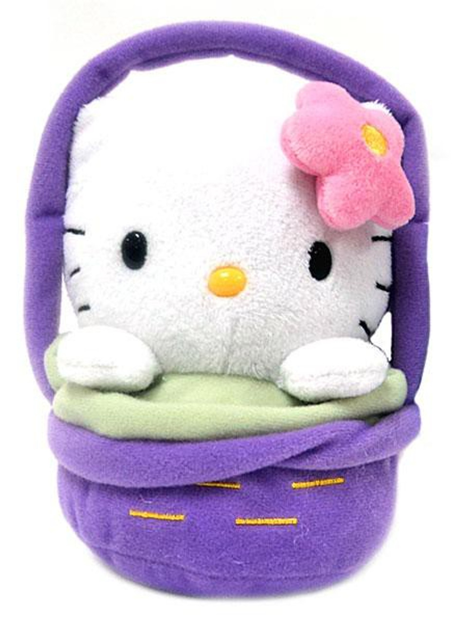 Hello Kitty Easter Hello Kitty Plush Basket Toywiz - skelly cat roblox