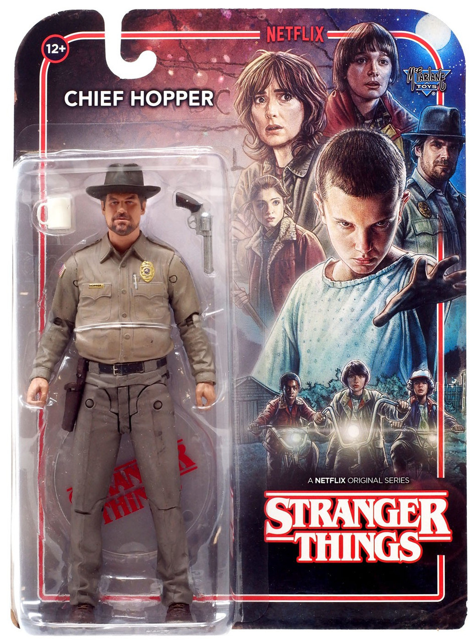 McFarlane Toys Stranger Things Series 1 Chief Hopper 7 Action