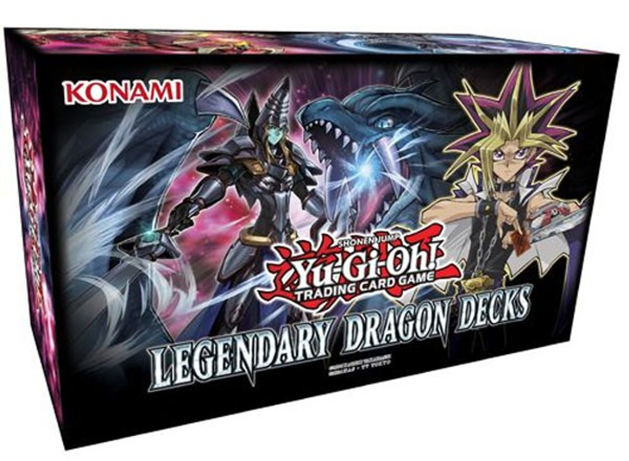 Yugioh Trading Card Game Legendary Dragon Decks Box Set Konami Toywiz - roblox dragon adventures how to sell stuff roblox promo