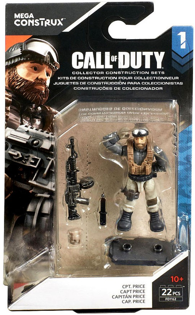 Call Of Duty Specialists Series 1 Cpt Price Mini Figure Mega Construx Toywiz - roblox captain price shirt