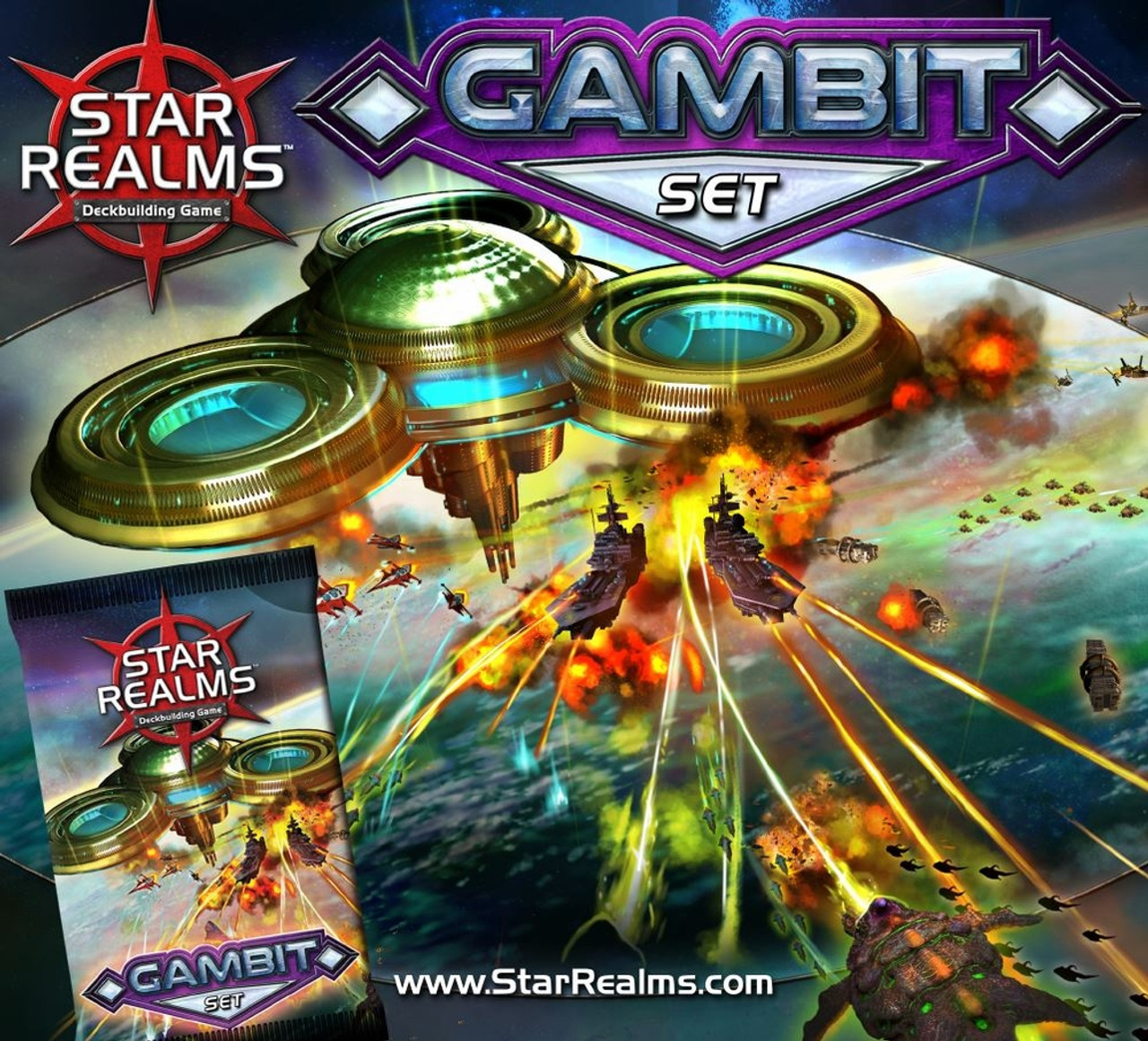 Star Realms Gambit Expansion New Sealed White Wizard English
