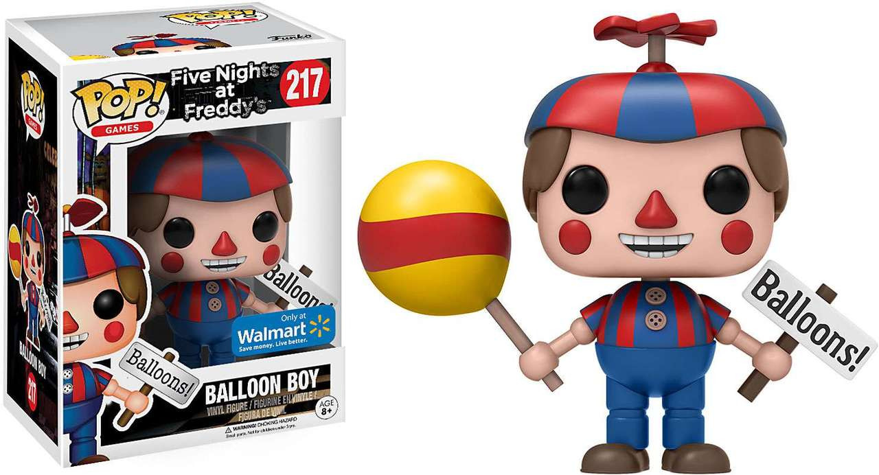 Funko Five Nights At Freddys Pop Games Balloon Boy Exclusive Vinyl Figure 217 Toywiz - pop game roblox long necklace anime boy figure face r logo