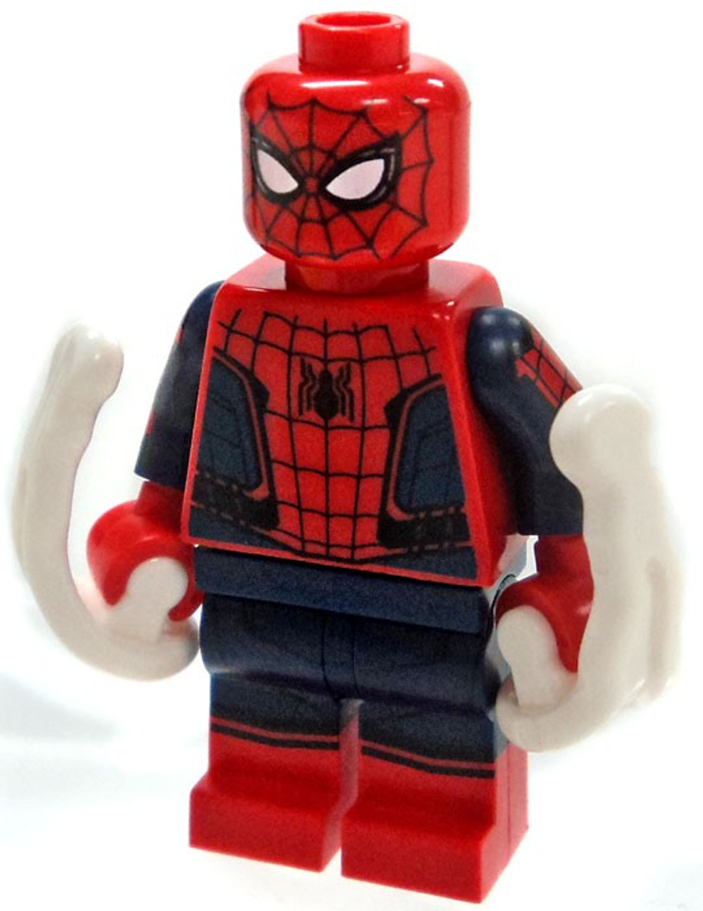 spiderman homemade suit lego