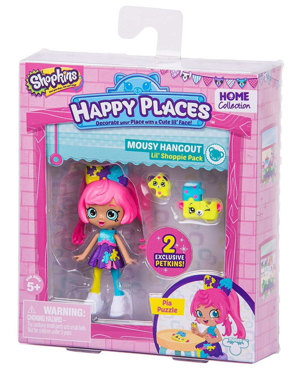 Shopkins Happy Places Series 2 Pia Puzzle Lil Shoppie Pack 119 120 Mousy Hangout Moose Toys Toywiz - pop peeps hangout roblox