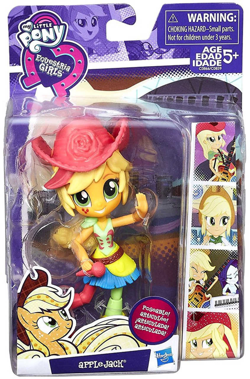 my little pony equestria girls minis applejack