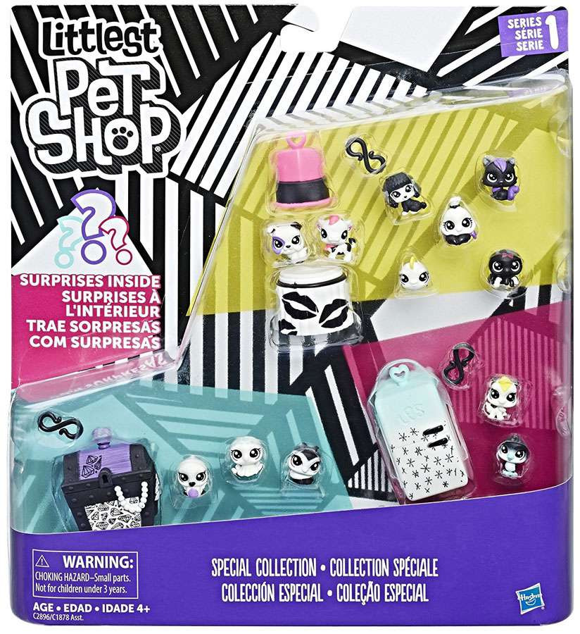 littlest pet shop black and white