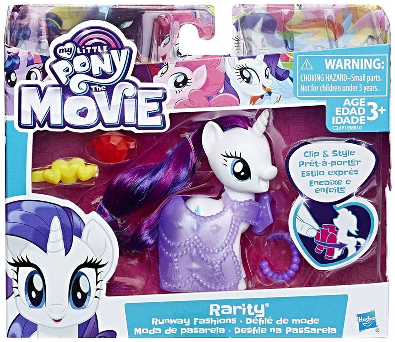 my little pony rarity fashion runway